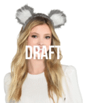 Koala Furry Ears Headband