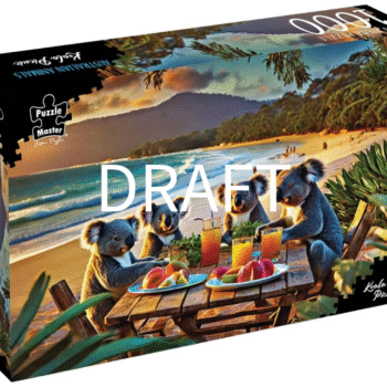 Koala Picnic 1000 Piece Jigsaw Puzzle